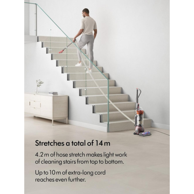 Dyson BALLANIMALMFNEW Ball Animal Multi-Floor Upright Vacuum Cleaner - Silver