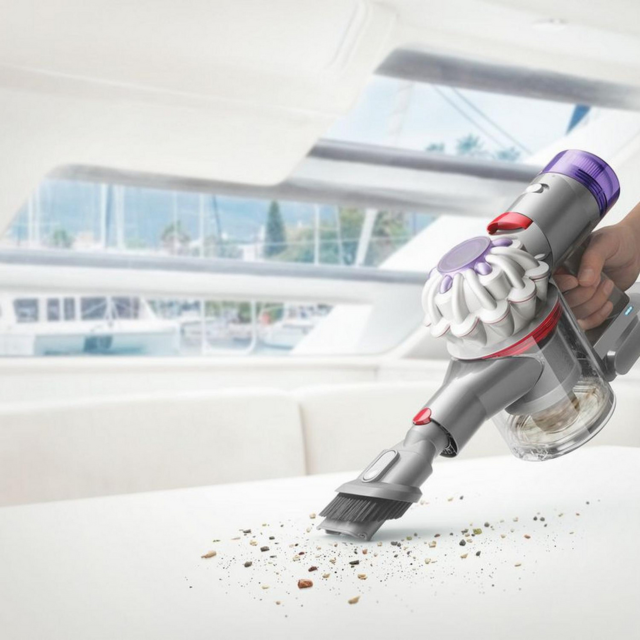 Dyson CARBOAT Handheld Vacuum - 50 Minutes Run Time - Grey