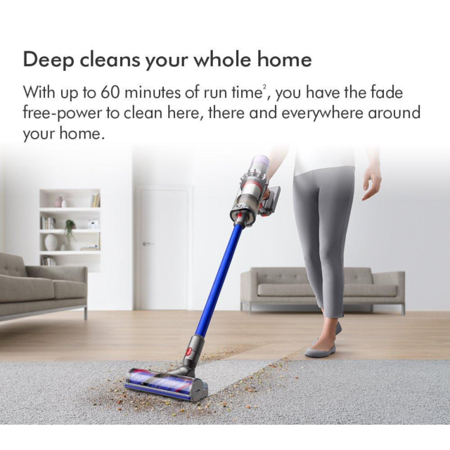 Dyson V11-2023 Cordless Stick Vacuum Cleaner - 60 Minutes Run Time - Blue