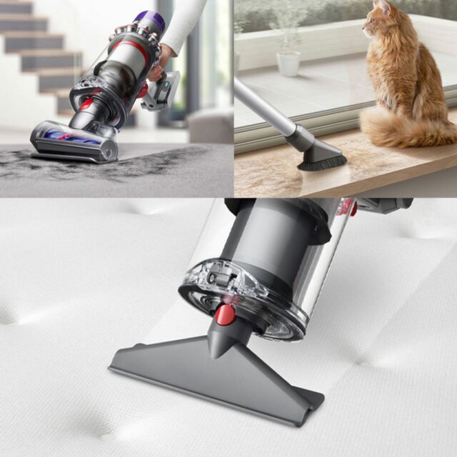 Dyson V11EXTRA (476597-01) V11EXTRA Stick Vacuum Cleaner - 60 Minutes Run Time - Nickel/Red