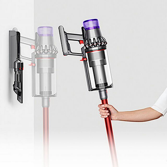 Dyson V11EXTRA (476597-01) V11EXTRA Stick Vacuum Cleaner - 60 Minutes Run Time - Nickel/Red