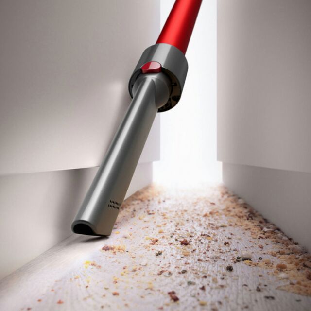 Dyson V11EXTRA (476597-01) V11EXTRA Stick Vacuum Cleaner - 60 Minutes Run Time - Nickel/Red