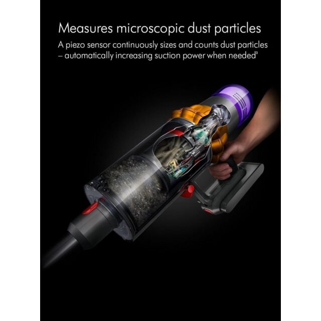 Dyson V15DETECT Cordless Stick Vacuum Cleaner - Silver