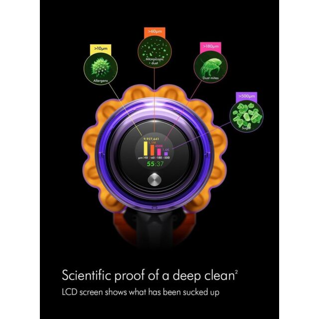 Dyson V15DETECT Cordless Stick Vacuum Cleaner - Silver
