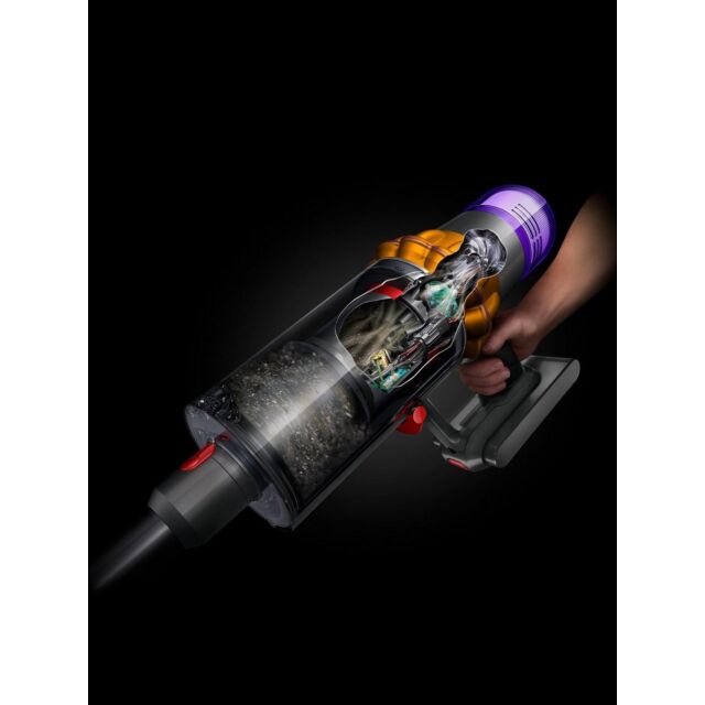 Dyson V15DETECTABSNEW Detect Absolute Stick Vacuum Cleaner - 60 Minutes Run Time - Yellow