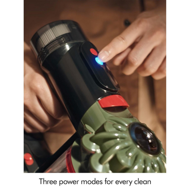 Dyson V8CYCLONENEW Cordless Vacuum - 60 Minutes Run Time - Black/Green