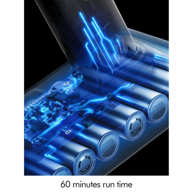 Dyson V8CYCLONENEW Cordless Vacuum - 60 Minutes Run Time - Black/Green