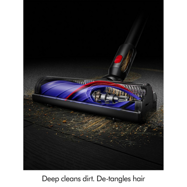 Dyson V8CYCLONENEW Cordless Vacuum - 60 Minutes Run Time - Black/Green