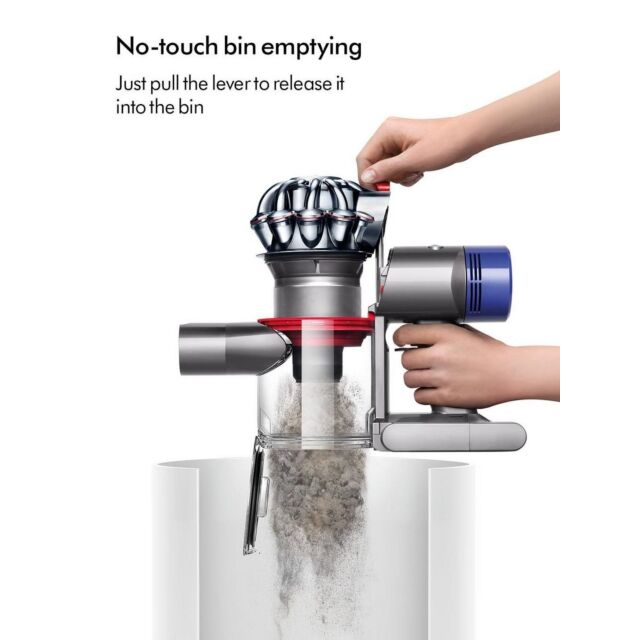 Dyson V8NEW Cordless Stick Vacuum Cleaner - 40 Minutes Run Time - Silver