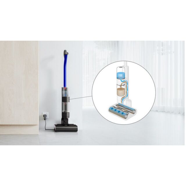 Dyson WASHG1 492666-01 WASHG1 Wet Cleaner - 35 Minutes Run Time - Black/Blue