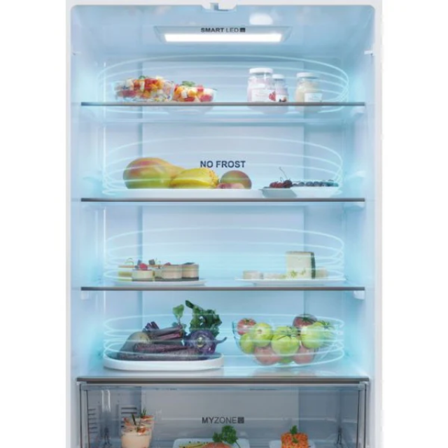 Haier HFR5719EWPB 70Cm French Style Fd 70 Series 5 Multi-Door Fridge Freezer - Slate Black - 444L