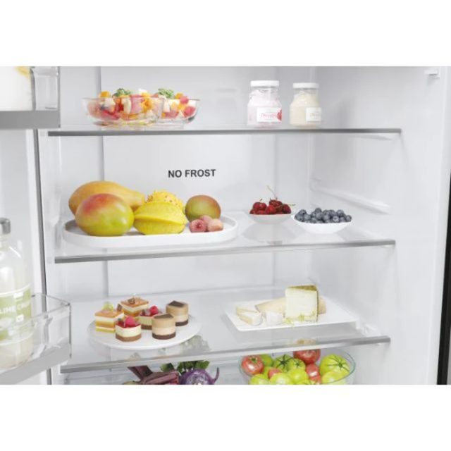 Haier HFR5719EWPB 70Cm French Style Fd 70 Series 5 Multi-Door Fridge Freezer - Slate Black - 444L