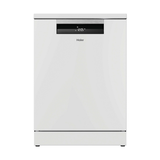 Haier XF 5C7M0W-80 Dishwasher - White - 15 Place Settings