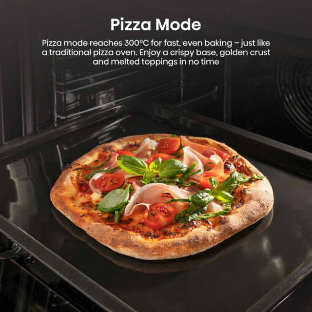 Hisense BI622AXPGUK 59.5Cm Built In Electric Single Oven - Black + Stainless Steel