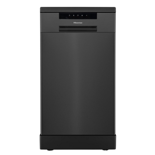 Hisense HS523E15BUK Slimline Dishwasher - Black - 10 Place Settings
