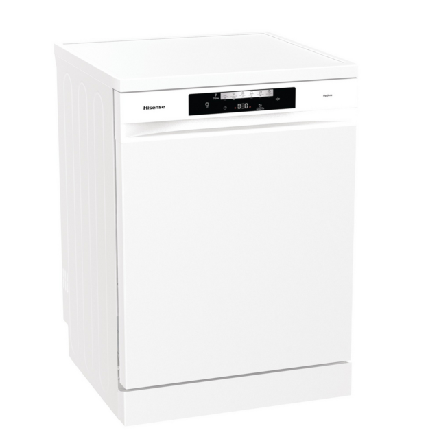 Hisense HS642D90WUK Full-Size Dishwasher - White - 14 Place Settings