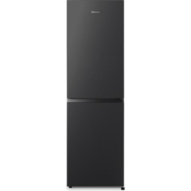 Hisense RB327N4BBE 55Cm 50/50 Total No Frost Fridge Freezer - Black Steel