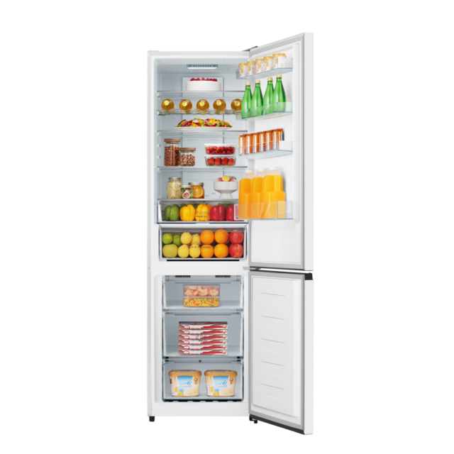 Hisense RB435N4BWE Total No Frost Fridge Freezer - White