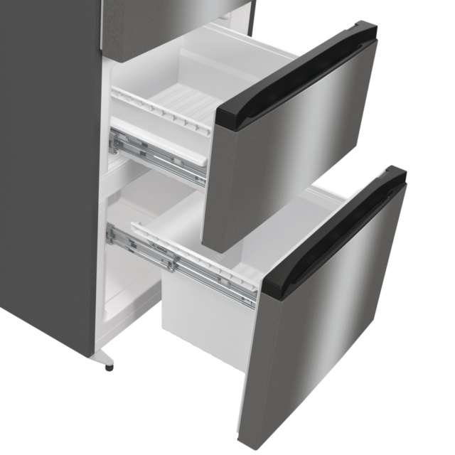 Hisense RM469N4ACDUK Frost Free Fridge Freezer - Stainless Steel