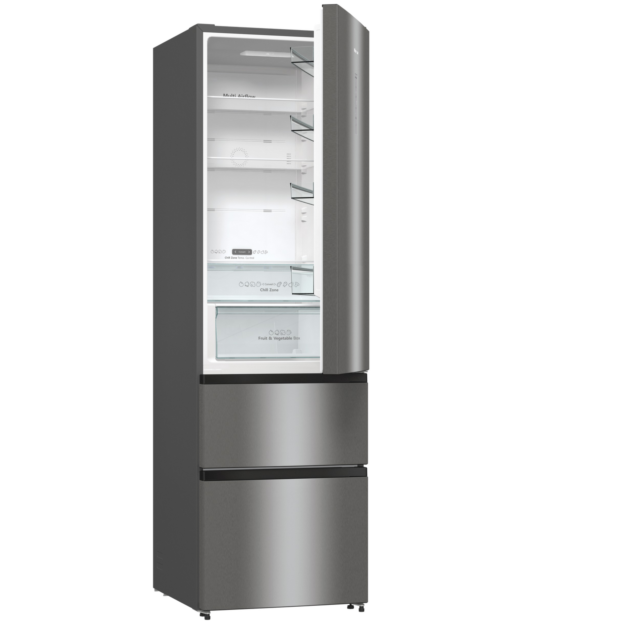 Hisense RM469N4ACDUK Frost Free Fridge Freezer - Stainless Steel