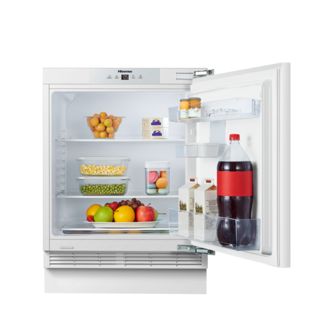Hisense RUL178D4AWE 59.5Cm Intergrated Undercounter Larder Fridge - White
