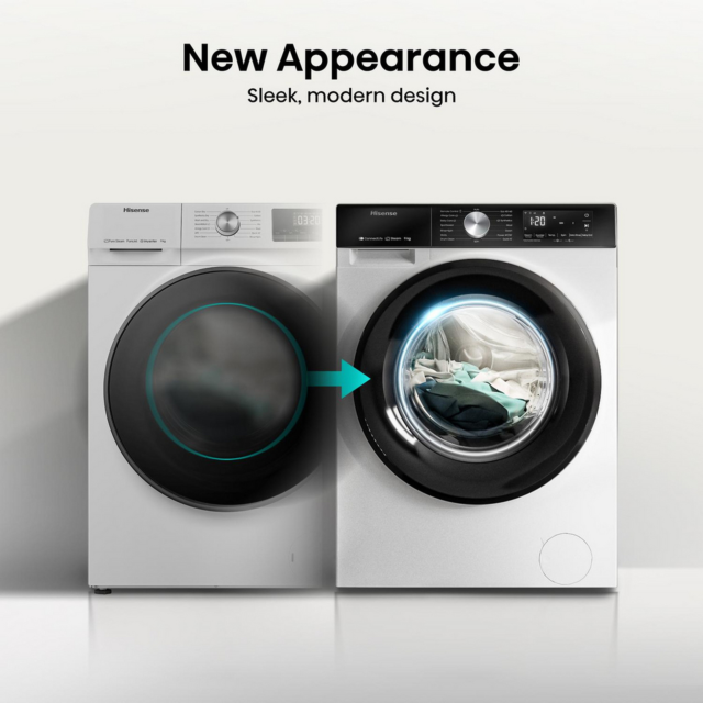Hisense WF3S9043BW3 9kg 1400 Spin Washing Machine - White