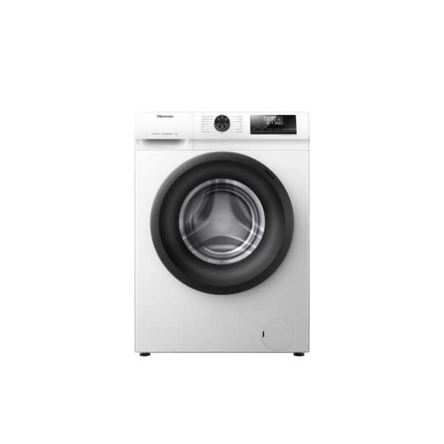 Hisense WFQP7012EVM 7Kg 1200 Spin Washing Machine - White