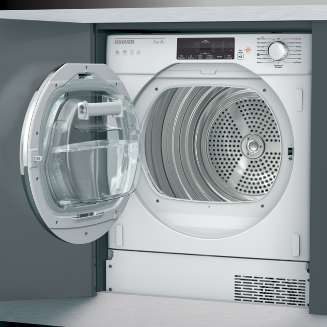 Hoover BHTDH7A1TCE-80 Built In Dryer 7Kg - Heatpump
