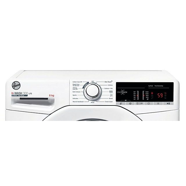 Hoover H3W58TE 8Kg 1500 Spin Washing Machine - White