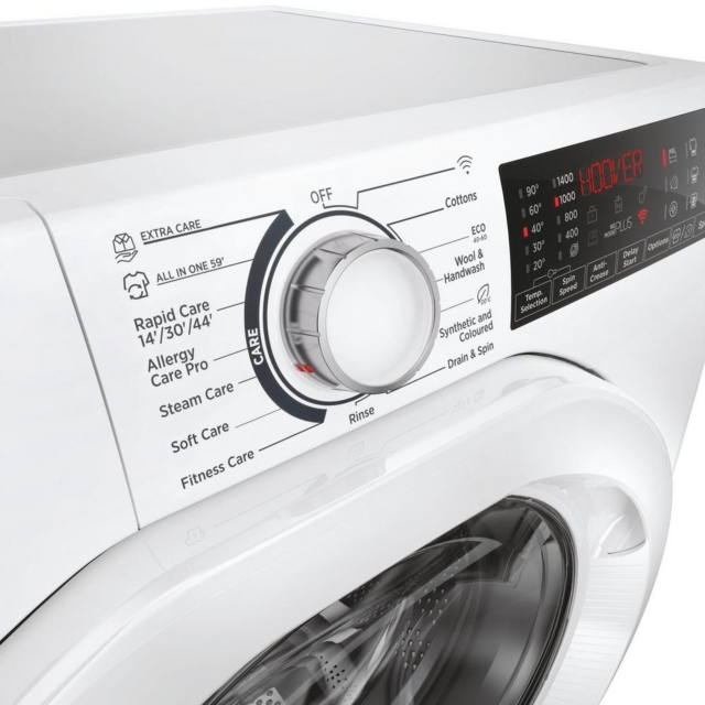 Hoover H3WPS496TAM6 9Kg 1400 Spin Washing Machine - White