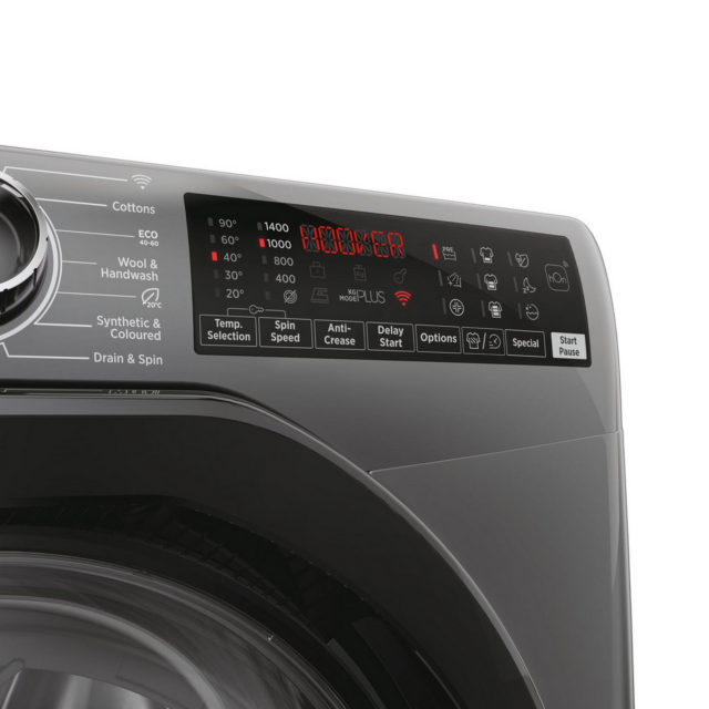 Hoover H3WPS496TAMB68 9kg 1400 Spin Washing Machine - White