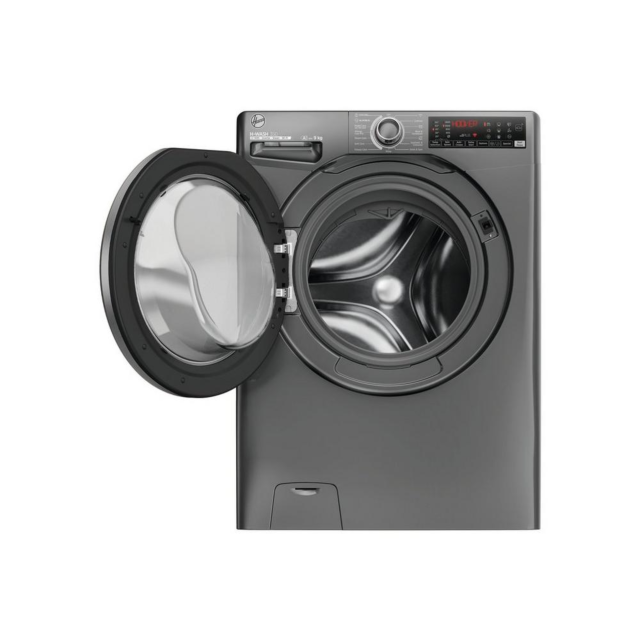 Hoover H3WPS496TMRR6 9Kg 1400 Spin Washing Machine - Graphite