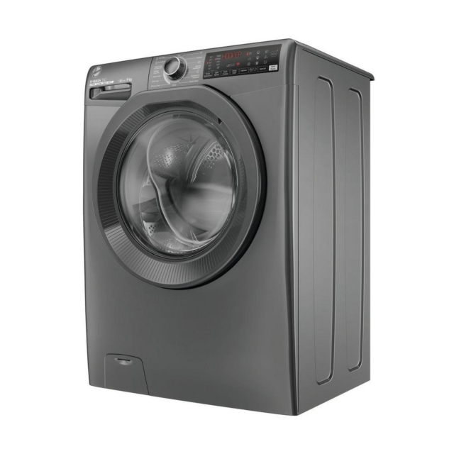 Hoover H3WPS496TMRR6 9Kg 1400 Spin Washing Machine - Graphite