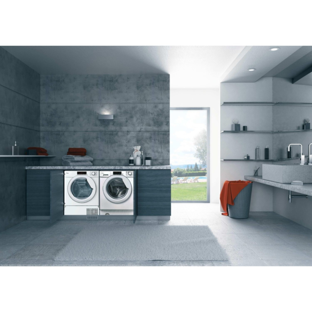 Hoover HBWS48D1W4J-80 8Kg 1400 Spin Built In Washing Machine