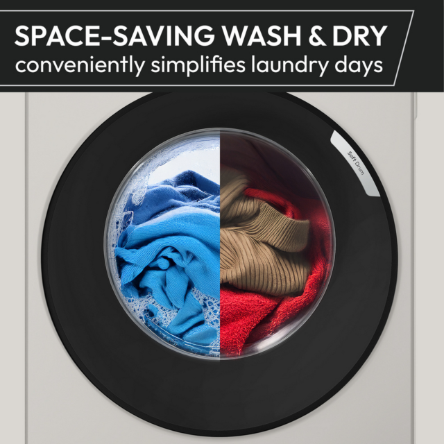 Hoover HGWD 485S8C-80 5kg/1400 Spin Washer Dryer - White