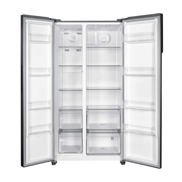 Hoover HHSBSO-6174XK-1 Frost Free American Fridge Freezer - Stainless Steel