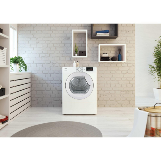 Hoover HLE V10DG-80 Hlev10dg-80 10Kg Vented Tumble Dryer - White