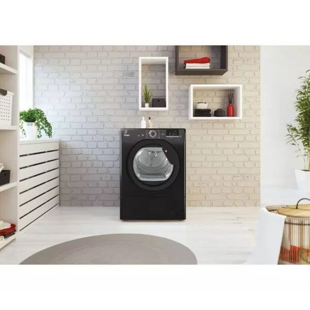 Hoover HLEC9DGB -80 9kg Tumble Dryer - Black