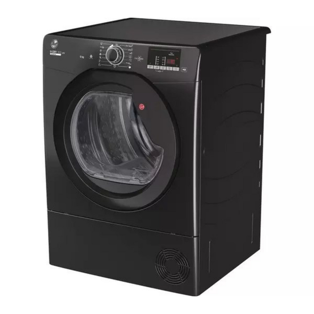 Hoover HLEC9DGB -80 9kg Tumble Dryer - Black