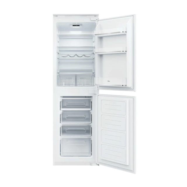 Hoover HOB50S518EK Integrated Static Fridge Freezer, 233 Litres (150/83), 177Cm, 50:50, E Energy, C