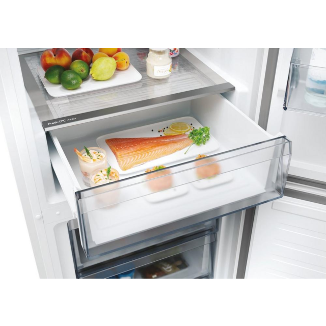 Hoover HONCQ2T618EWKR 59.5cm 60/40 Fridge Freezer - White