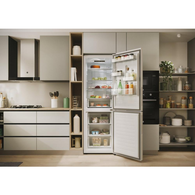 Hoover HONCQ2T618EWKR 59.5cm 60/40 Fridge Freezer - White