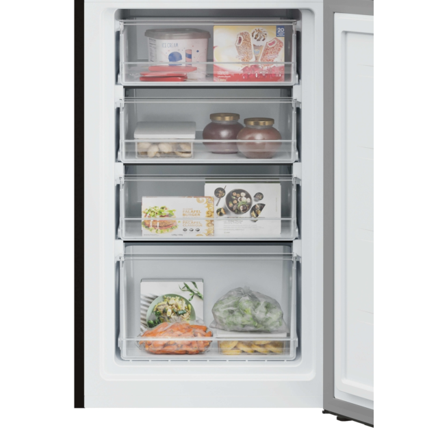 Hoover HVT3CLECKIHB-1 55Cm Low Frost Fridge Freezer