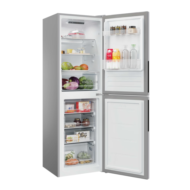 Hoover HVT3CLECKIHS-1 54.5Cm Fridge Freezer - Silver