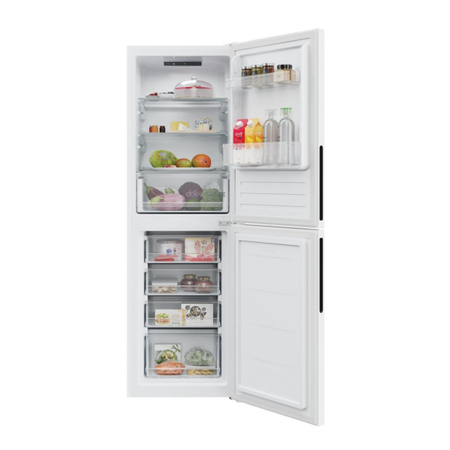 Hoover HVT3CLECKIHW 54.5Cm Fridge Freezer - White