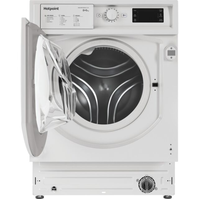 Hotpoint BIWDHG861485 8KG/6Kg 1400 Spin Integrated Washer Dryer