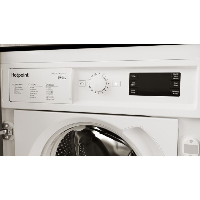 Hotpoint BIWDHG961485 9/6Kg Integrated Washer Dryer 1400 Spin