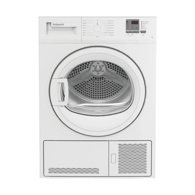 Hotpoint CHDC82WWGDUK 8Kg Condenser Tumble Dryer - White