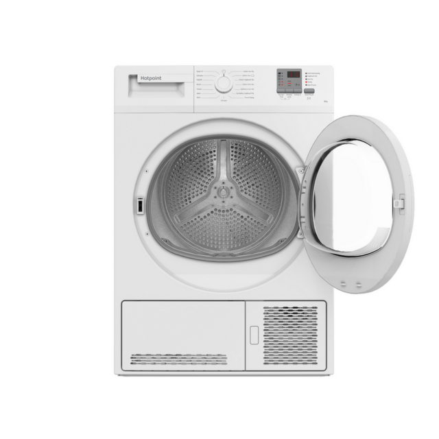 Hotpoint CHDC82WWGDUK 8Kg Condenser Tumble Dryer - White
