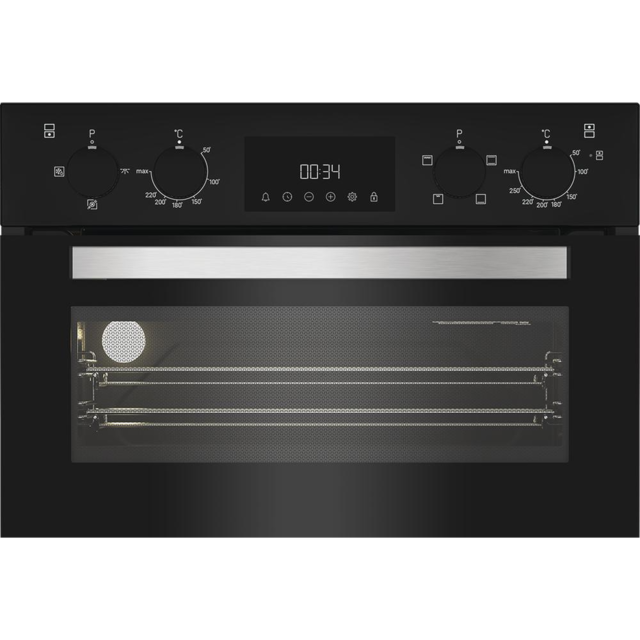 Hotpoint Dih 10D B Built In Electric Fan Double Oven - Black
